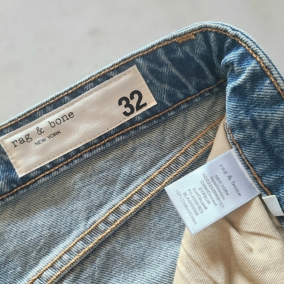rag & bone Nina High Rise Ankle Cigarette Jeans, Size 32, NWT - Picture 11 of 16